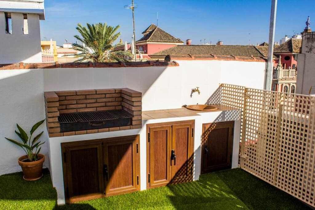 Apartamento Ático Plaza Nueva Sevilla Exterior foto