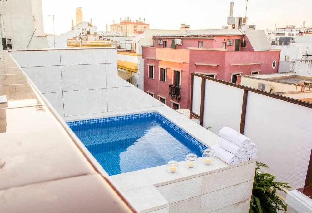 Apartamento Ático Plaza Nueva Sevilla Exterior foto
